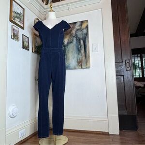 GUESS Vivian denim jumpsuit size Large